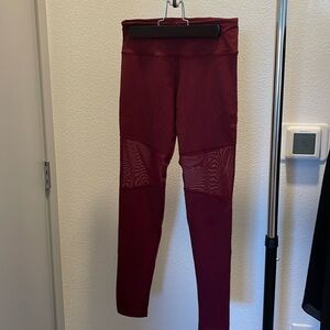 Burgundy Leggings | Small